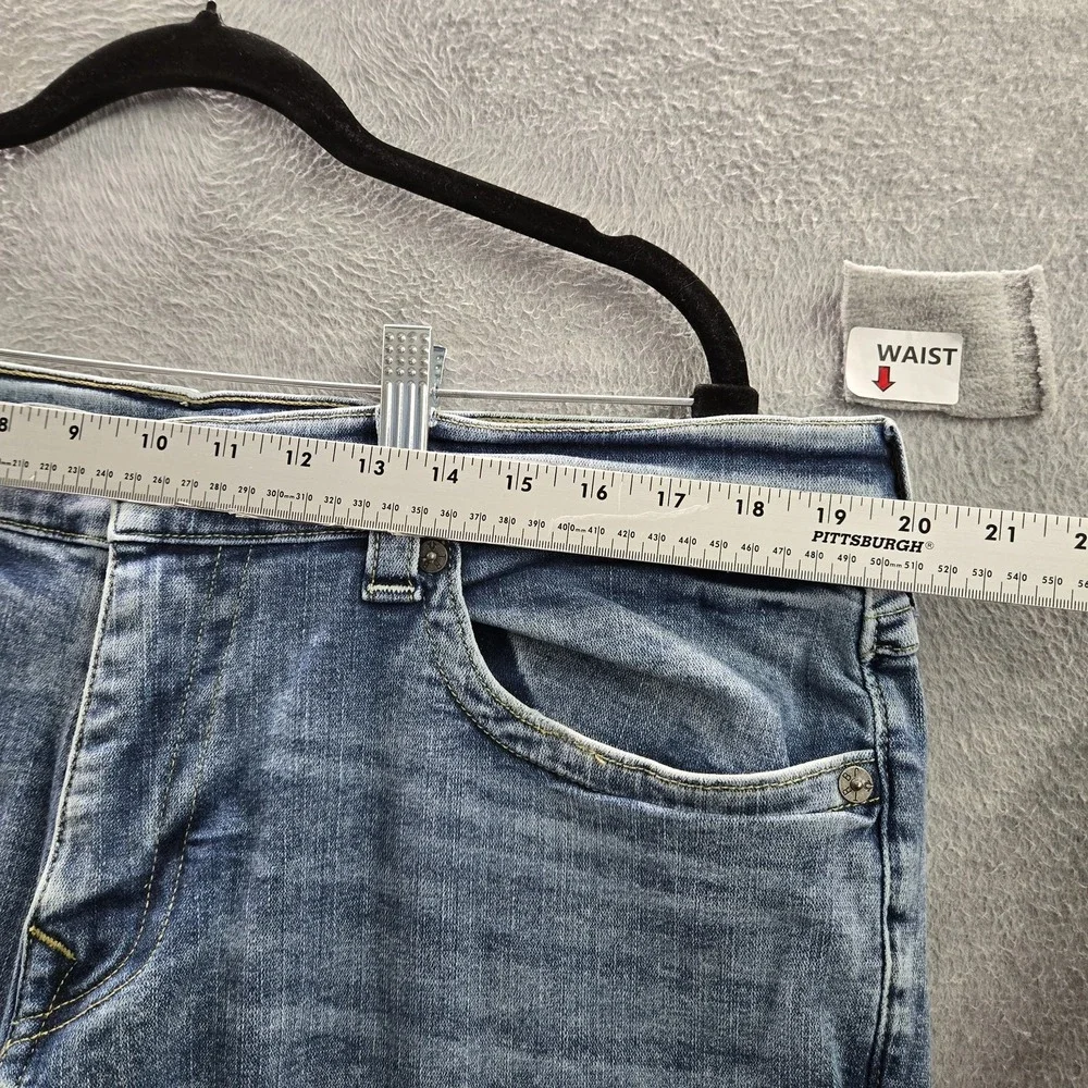 True Religion Men Jeans‎ 38 Blue Denim Ricky Button 33